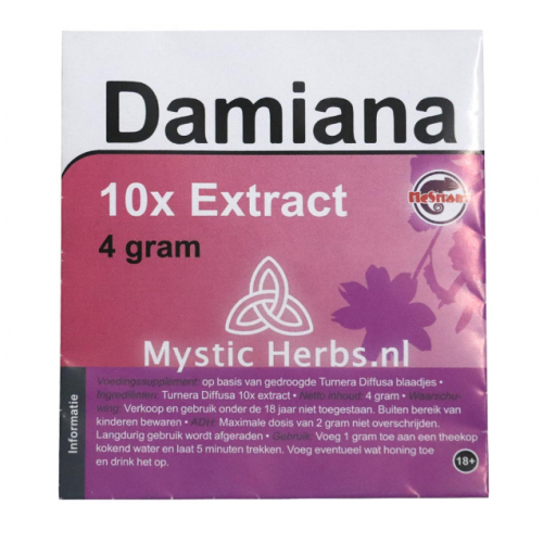 Buy Damiana 10X Extract - 4 gram